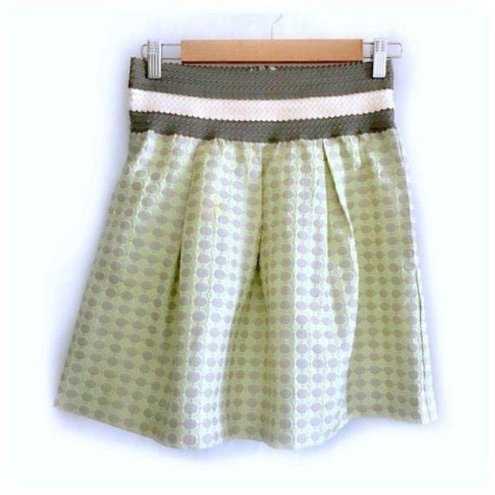 Anthropologie Maeve Seren Skater Skirt Size XS